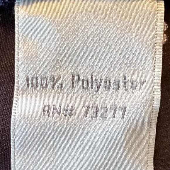 Lauren Conrad Sheer Navy Blue Heart Blouse Size Medium - Picture 6 of 8